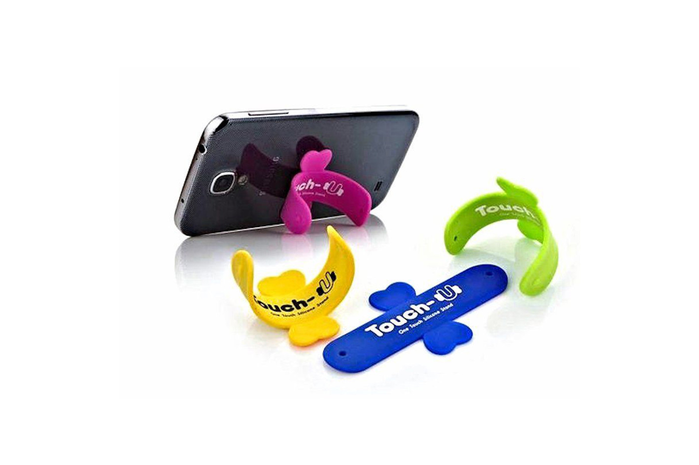Supporto cellulare in silicone mini universale smartphone tocco one touch