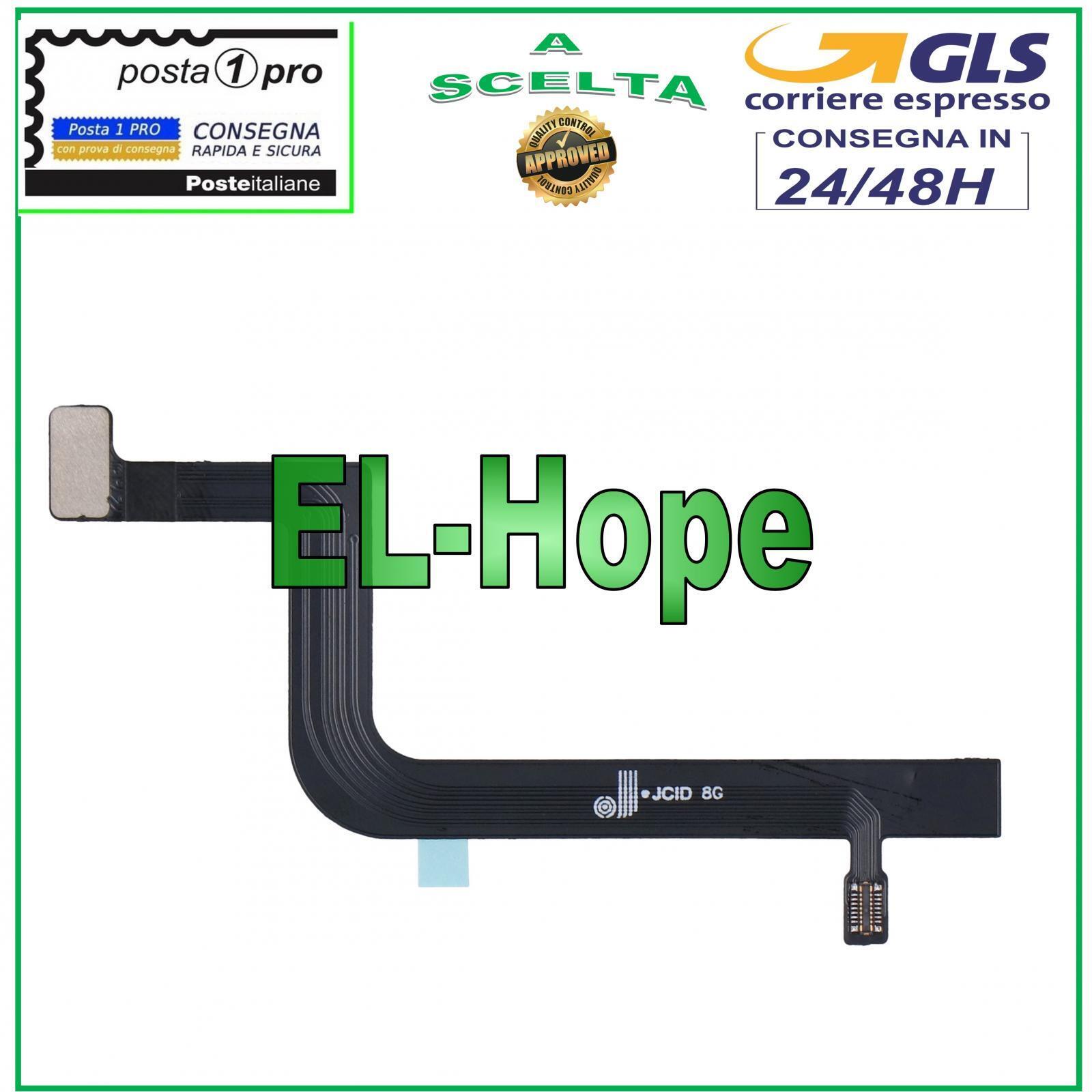 FLAT FLEX RIPRISTINO TASTO HOME JC PER APPLE IPHONE 8 A1863 A1905 A1906