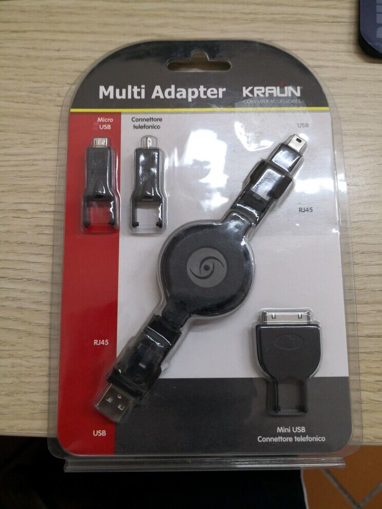 kraun multi adpter  Multi Adattatore cb 046 3 pezzi
