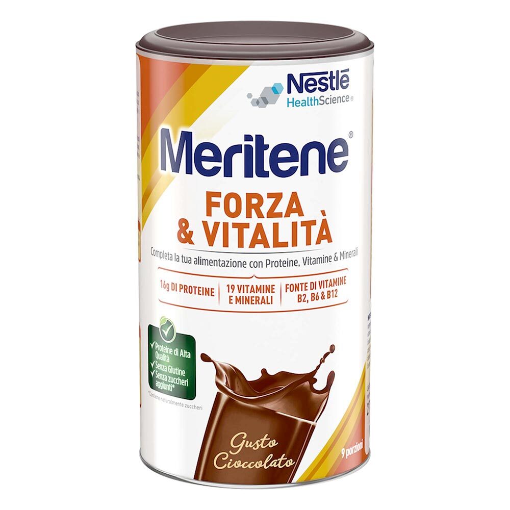 Meritene Forza & Vitalità - Polvere Gusto Cioccolato, 270g
