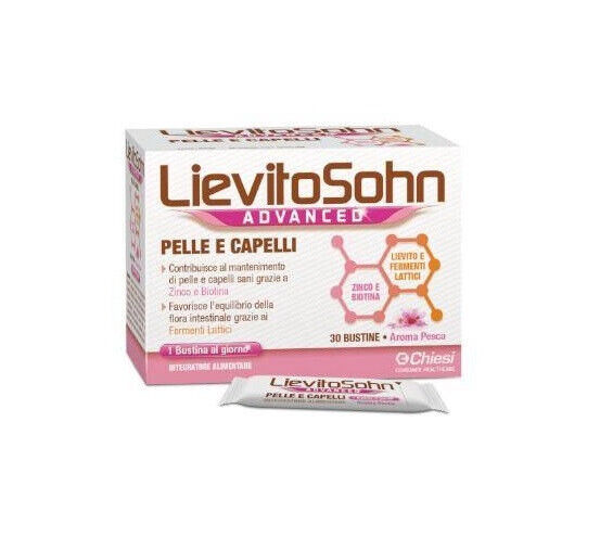 LIEVITOSOHN ADVANCED INTEGRATORE PELLE E CAPELLI 30 Bustine - CHIESI