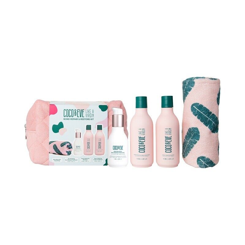COCO & EVE Set Like A Virgin Bond Repair & Restore Pre Sh+  Sh + Cond