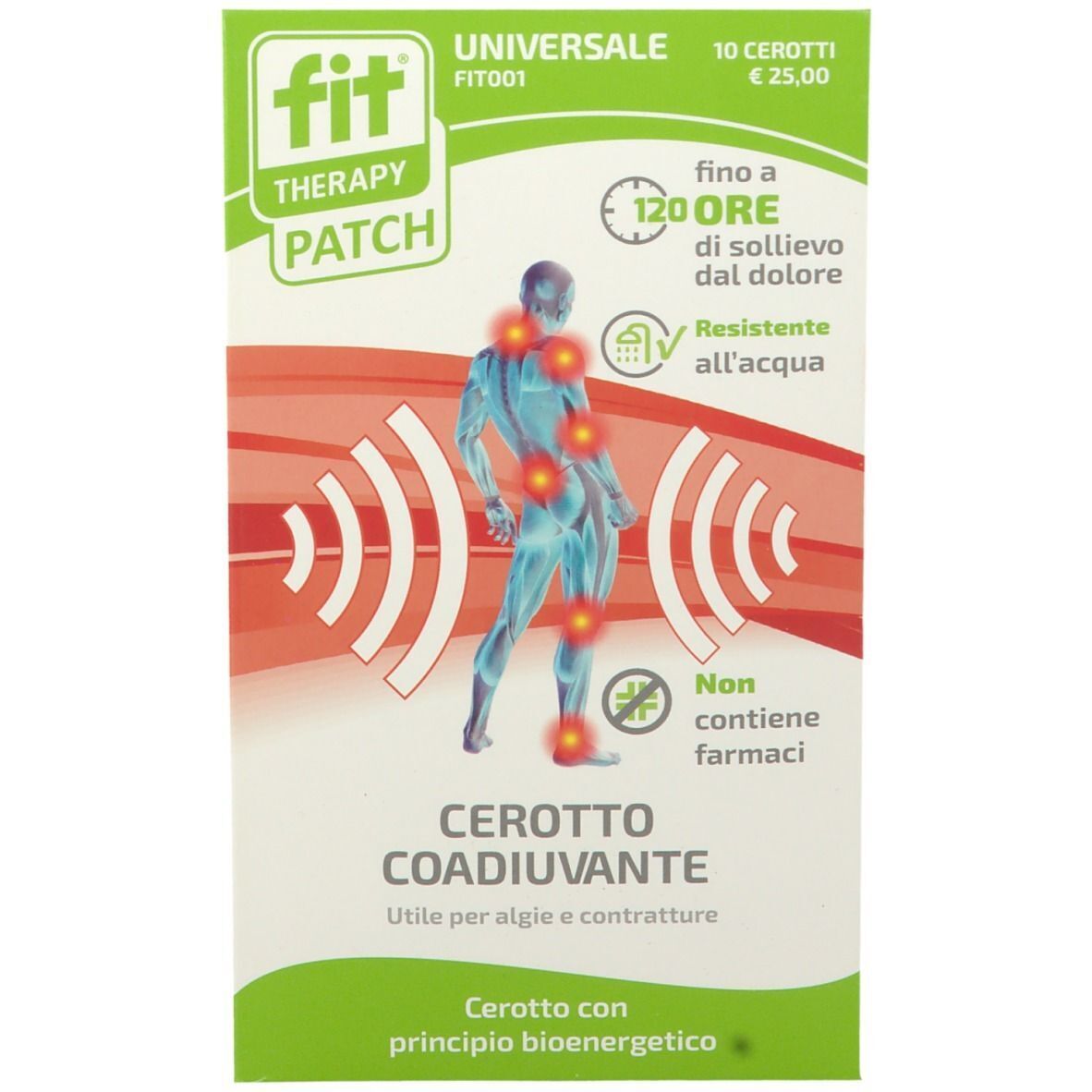 Fit Cerotto Energetico Universale 10 Cerotti