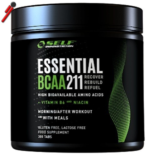 Self Omninutrition, Essential Bcaa 2:1:1, 300 cpr Aminoacidi ramificati + B6