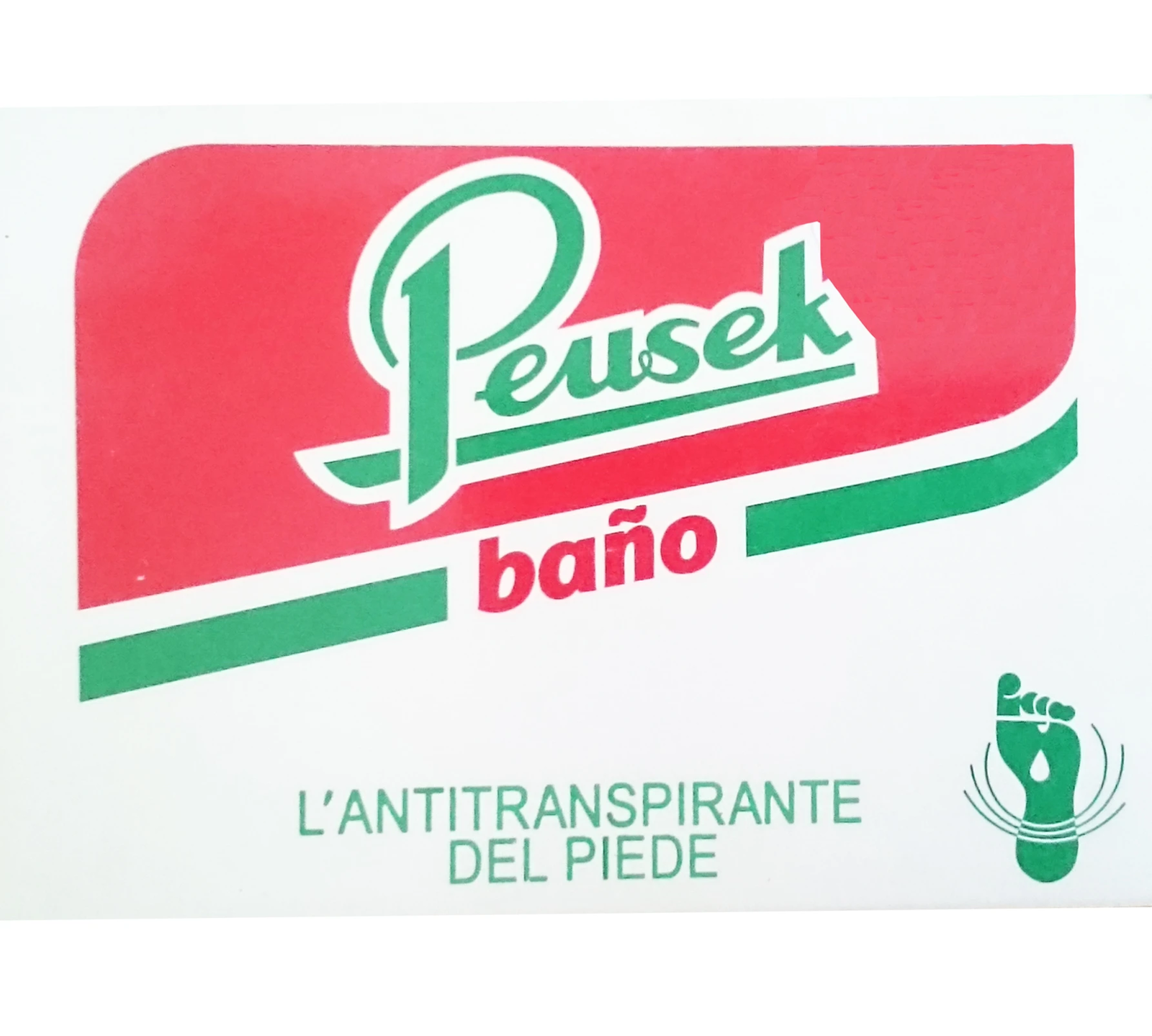 Peusek - Baño - L'antitraspirante del piede