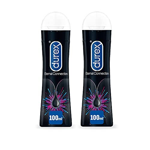 Durex gel Eternal Connection 100ml x2, Gel Lubrificante Intimo a base siliconica