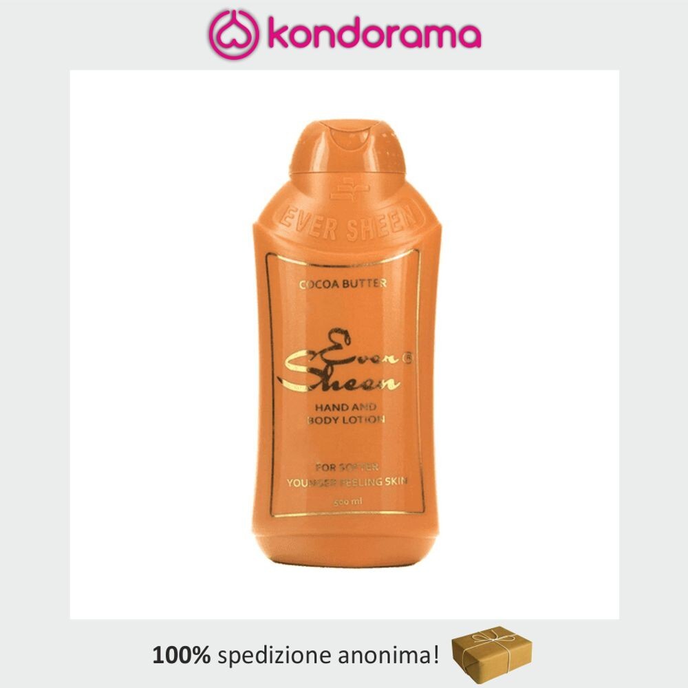 EVERSHEEN COCOA BUTTER  500 ML LOTION PER CORPO N MANI AFRO LATINO