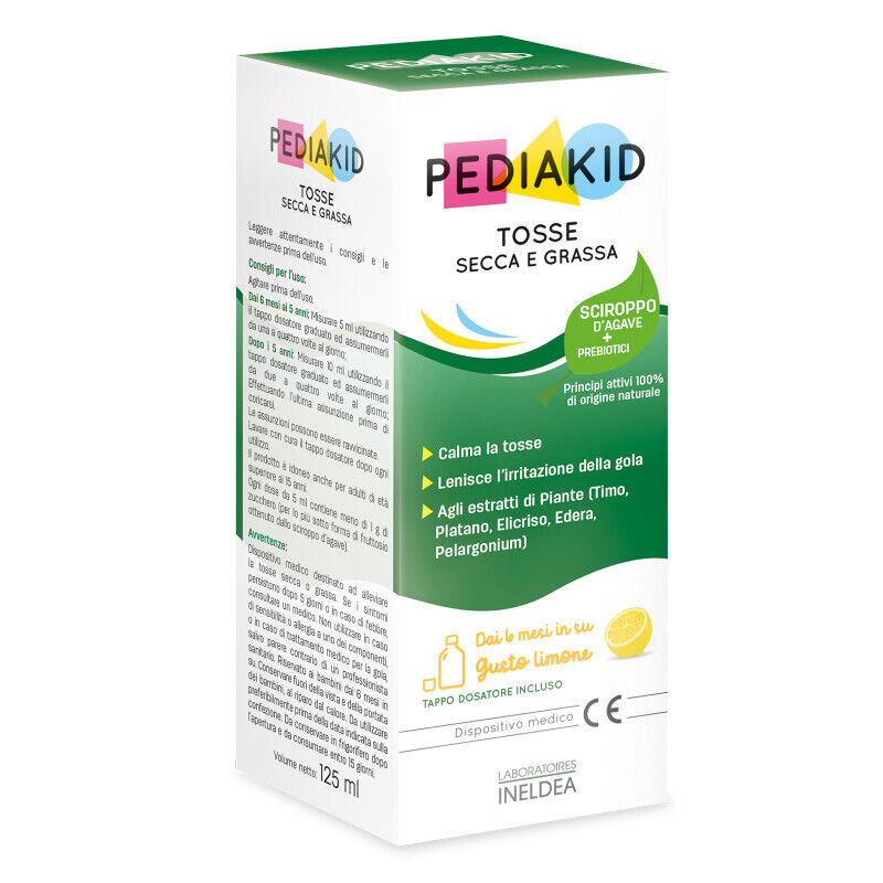 Pediakid® Tosse Secca/Grassa 125ml