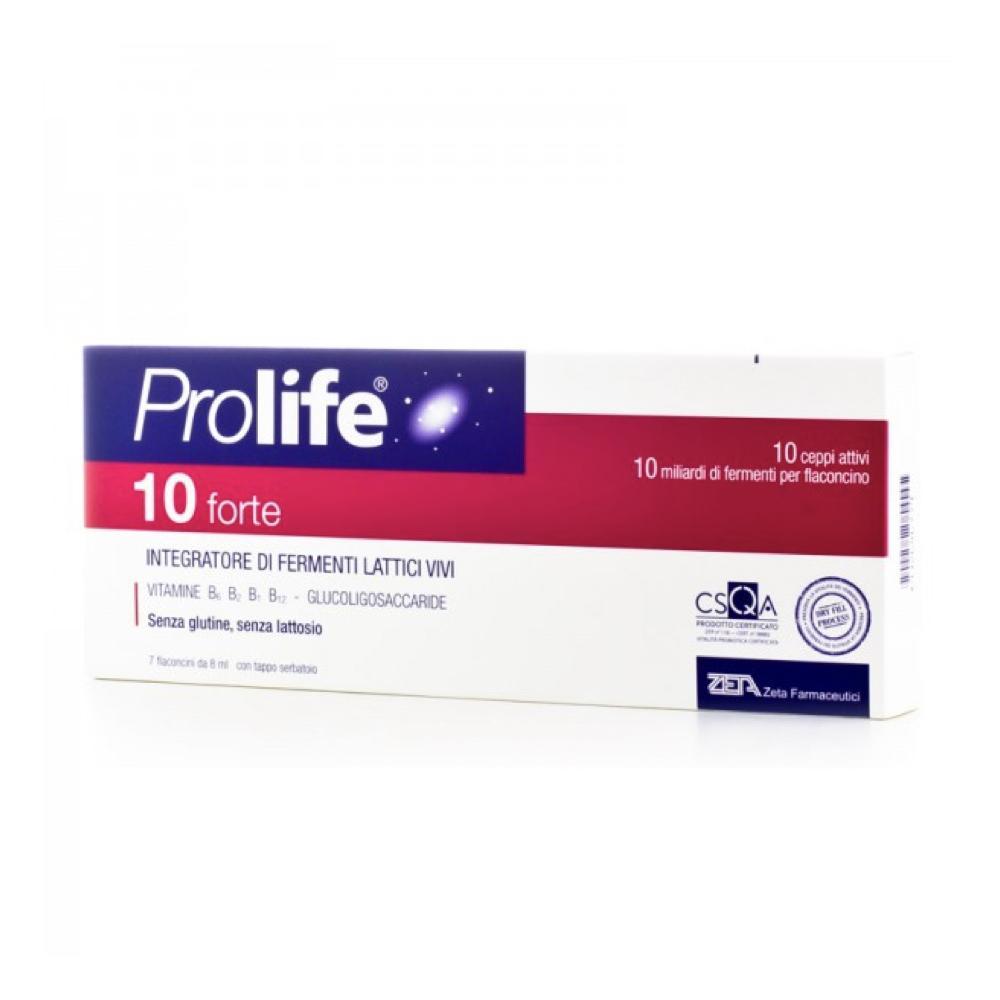 PROLIFE 10 FORTE 7FL INTEGRATORE ALIMENTARE DI FERMENTI LATTICI VIVI E VITAMINE