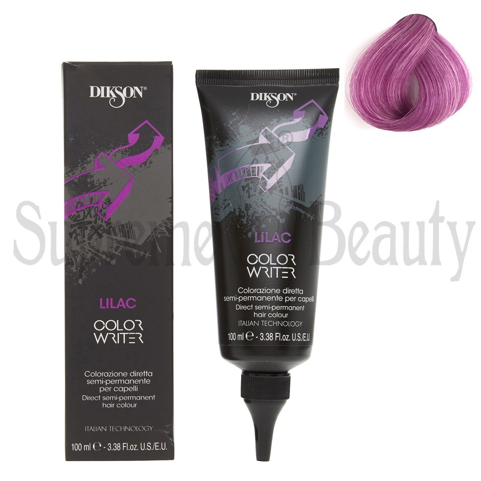 DIKSON COLOR WRITER COLORAZIONE DIRETTA SEMIPERMANENTE PER CAPELLI COLORE LILAC