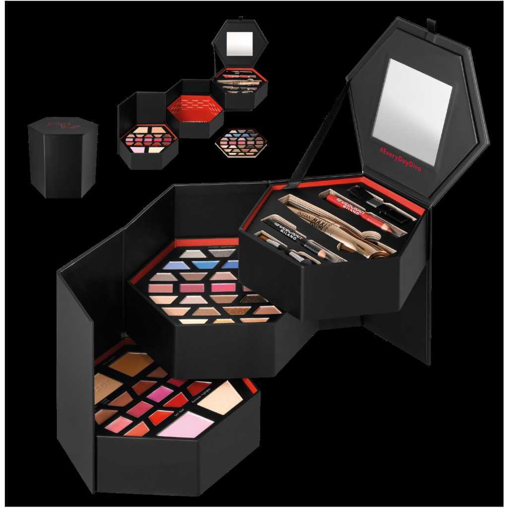 DEBORAH MILANO MAKE UP  JEWEL BOX TROUSSE KIT MAKE-UP PALETTE