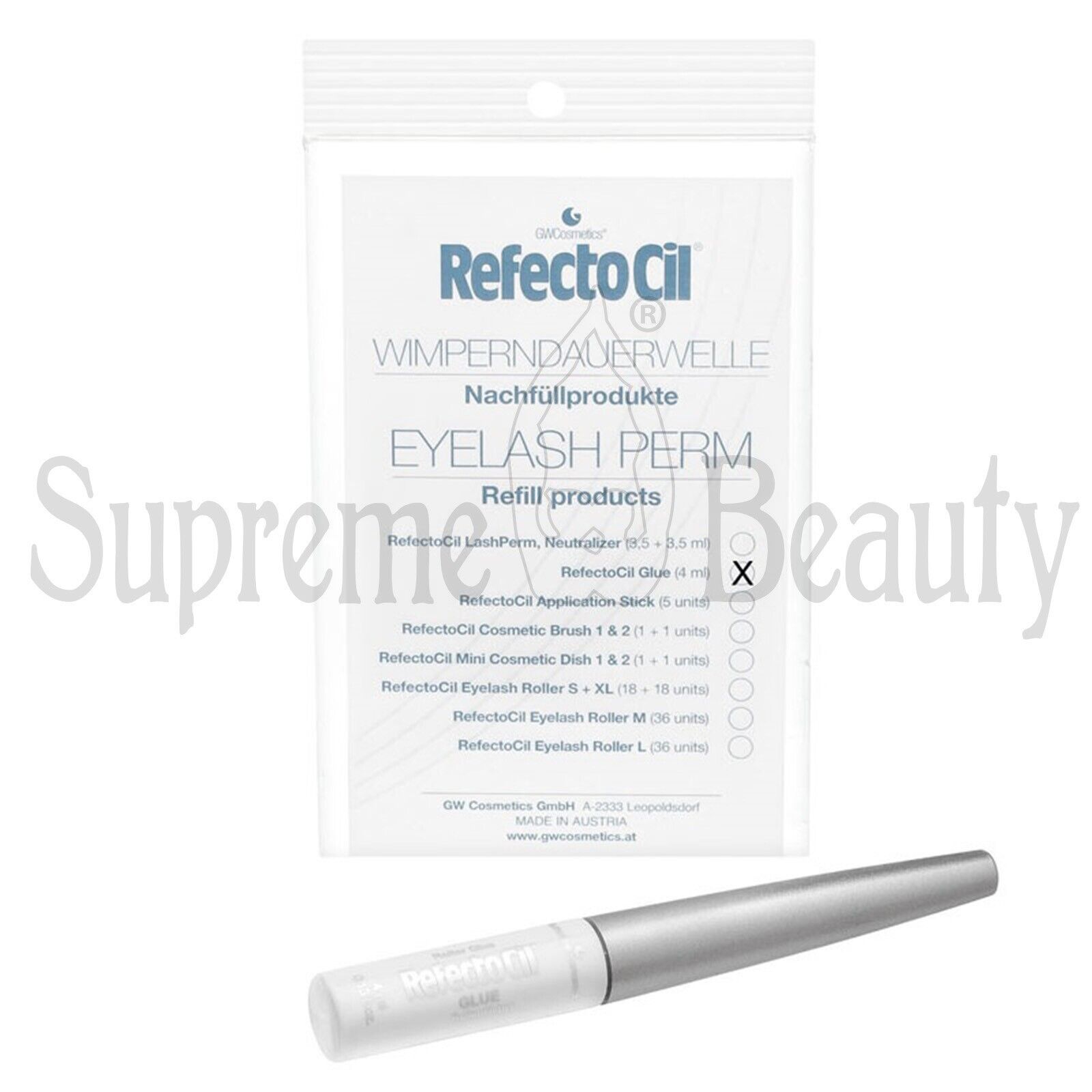 REFECTOCIL EYELASH PERM REFILL COLLA PER PERMANENTE CIGLIA PROFESSIONALE