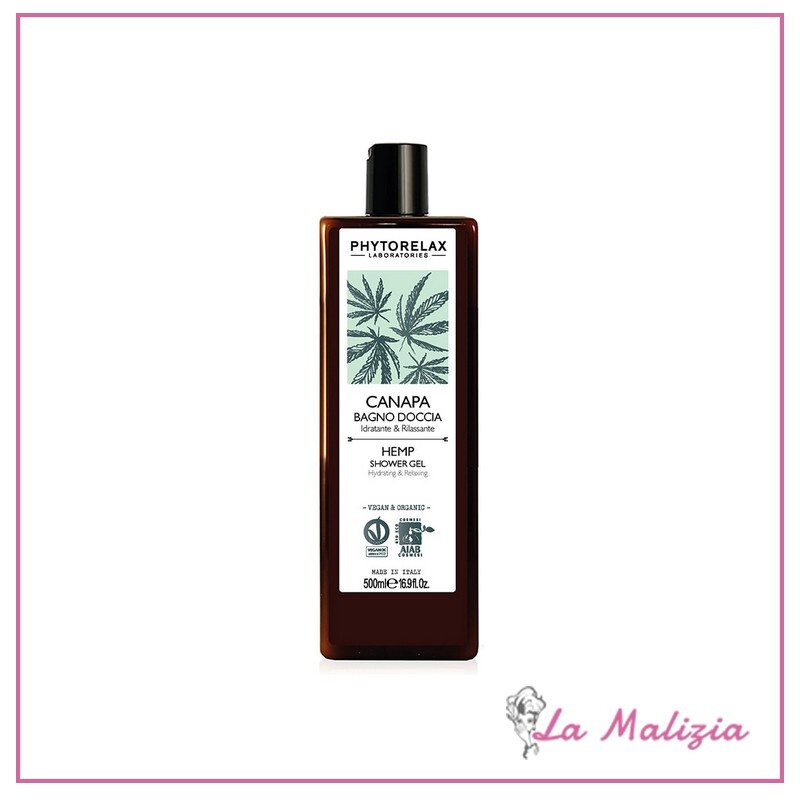 Phytorelax Canapa Bagno Doccia Idratante & Rilassante 500 ml