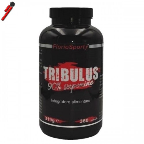 FlorioSport, Tribulus 90% Saponine, 360 cps da 750 mg Azione Tonica Energizzante