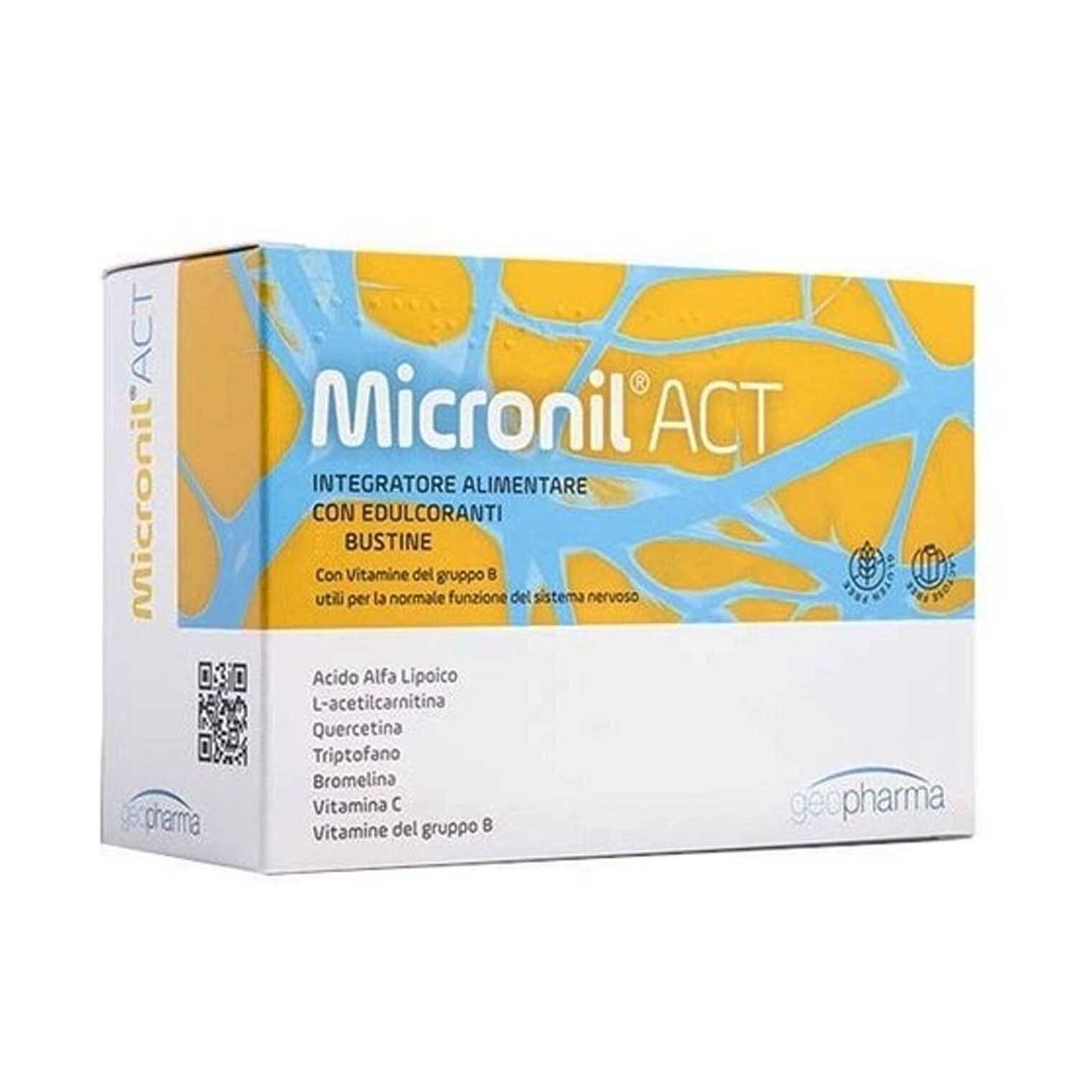 Micronil Act Integratore  20 bustine