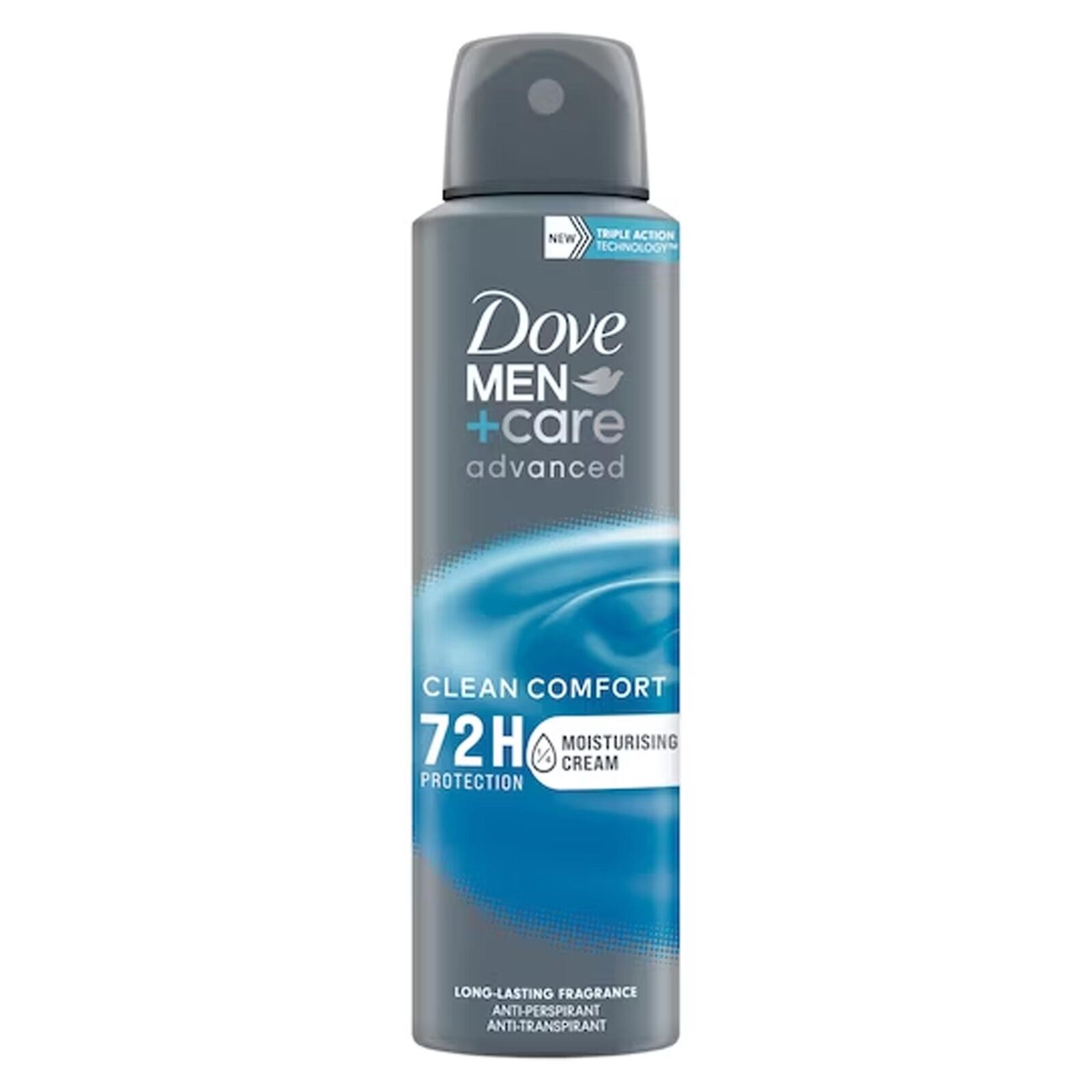 DOVE DEODORANTE INTIMO SPRAY MEN + CARE ADVANCED CLEAN COMFORT 150ML