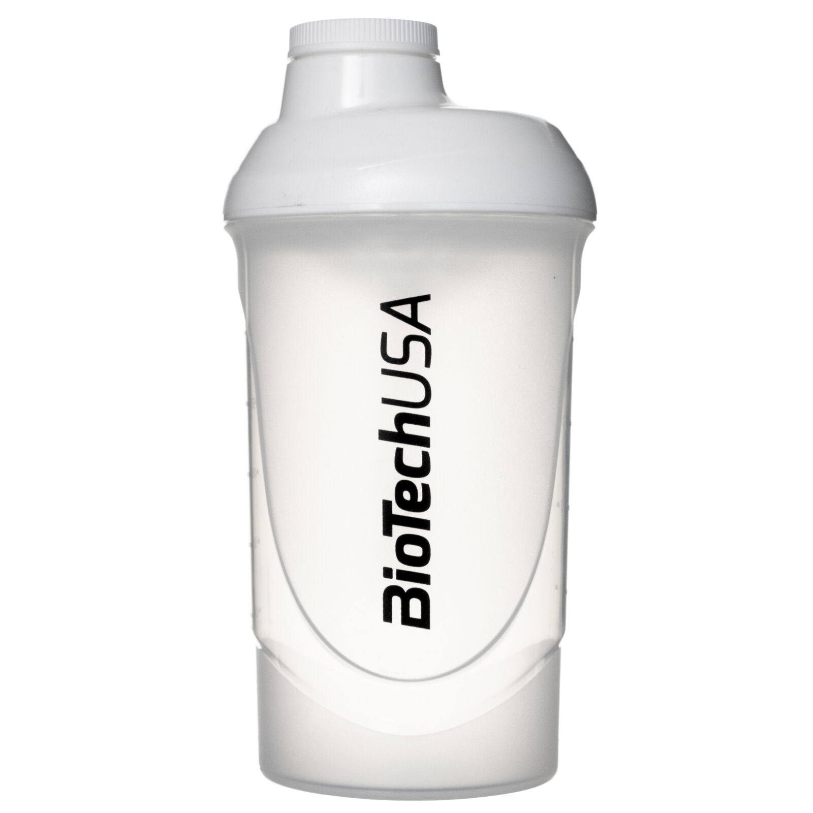 BioTech USA Shaker Wave Trasparente, 600 ml