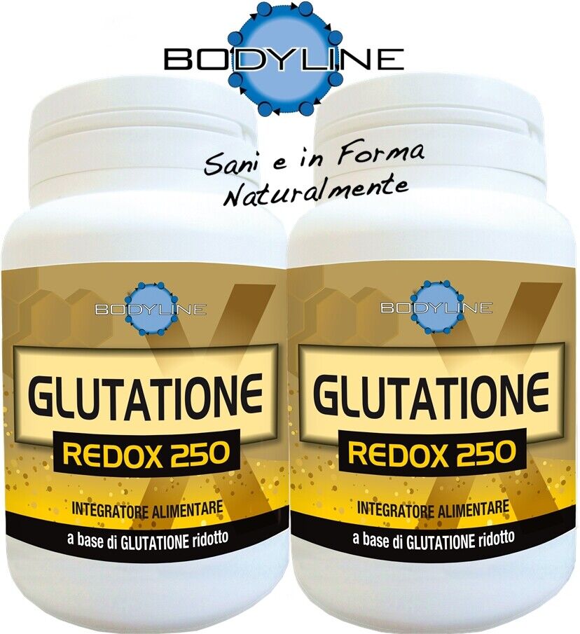 OFFERTA 2 Conf GLUTATIONE REDOX 250 per DIFESE IMMUNITARIE e DETOX ANTIOSSIDANTE