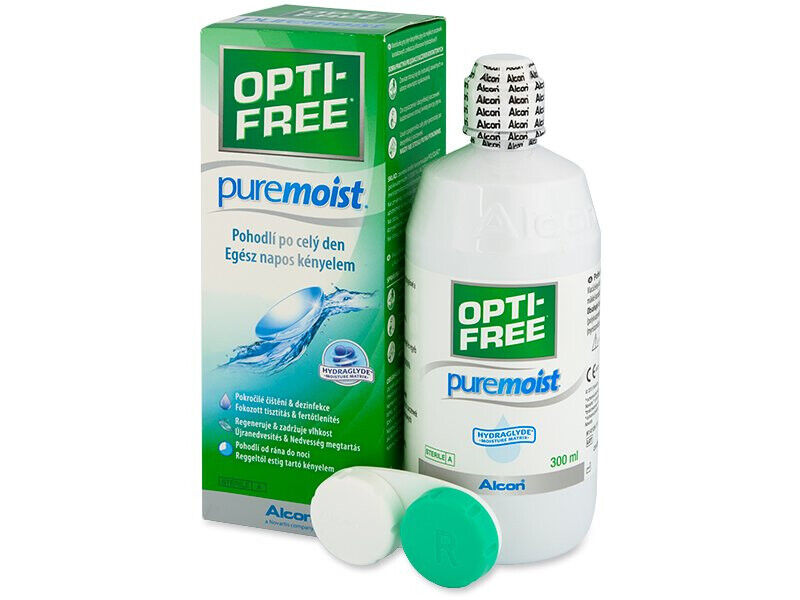 OPTI-Free PureMoist Detergente per lenti a contatto 300ML !!! SCAD/EXP 08/2025
