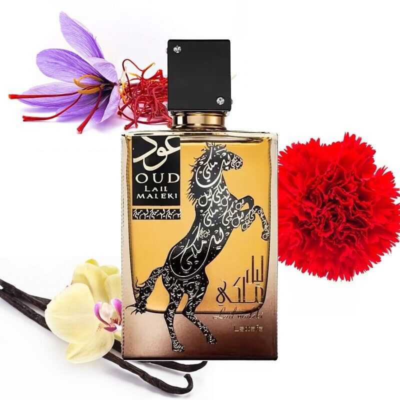 Lattafa Oud Lail Maleki profumo unisex eau de parfum profumi arabi 100ml