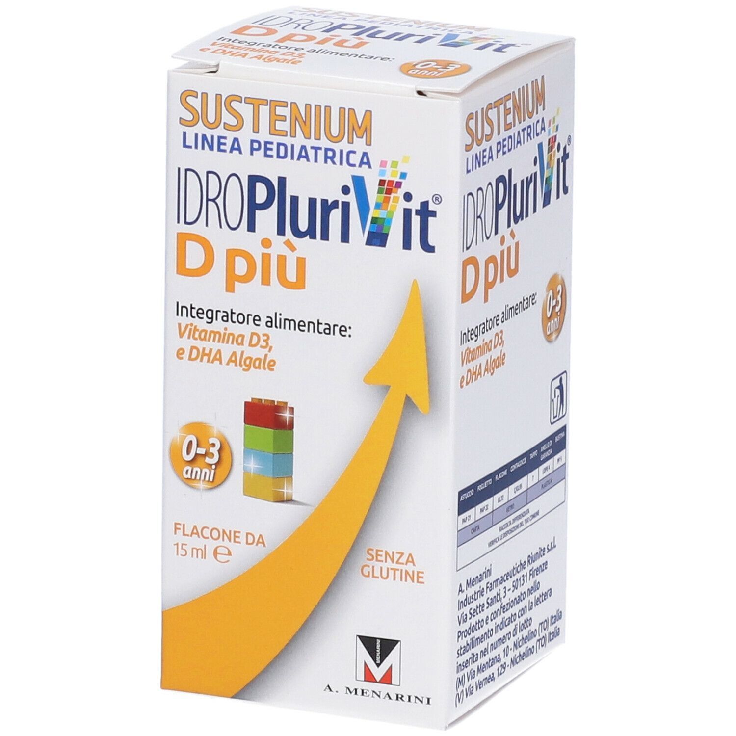 Idroplurivit D+ Sustenium 15 Ml