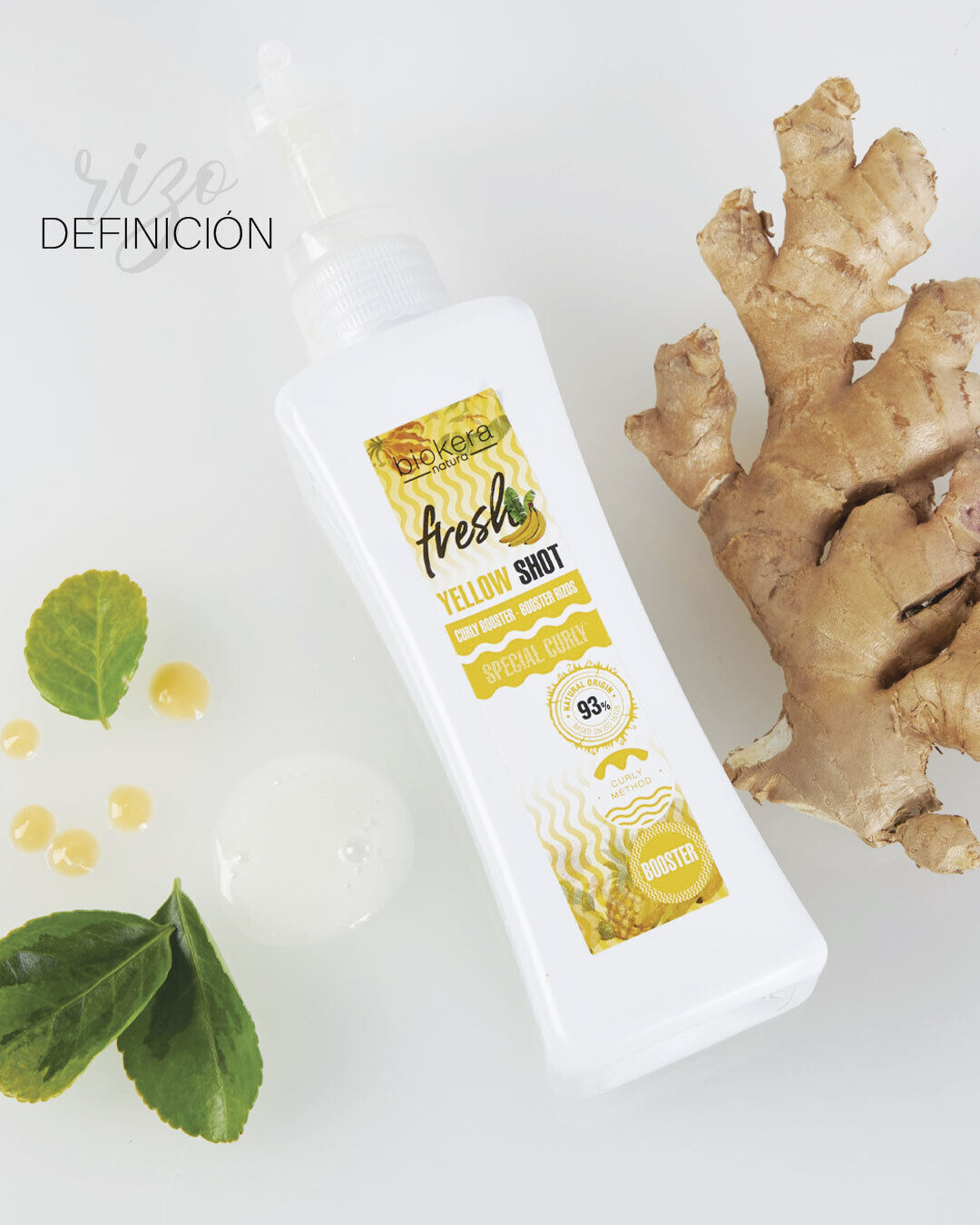 SALERM Biokera Curly Booster Yellow Shot 300 ML ⭐⭐⭐⭐⭐