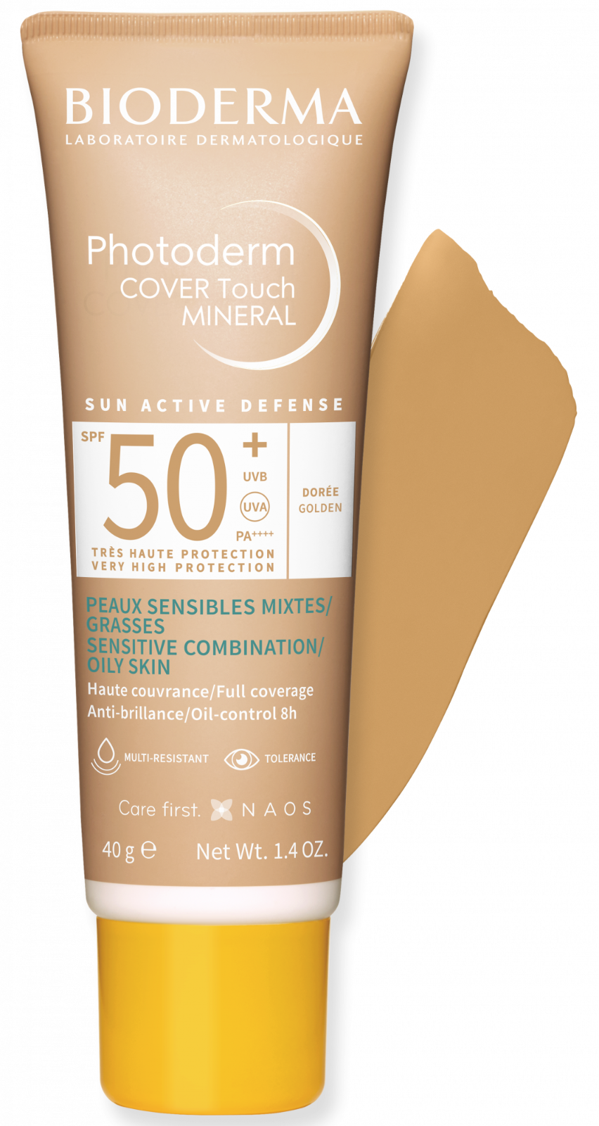 Photoderm COVER Touch Mineral Spf50+  Bioderma  - 40g - Tonalità DORE'