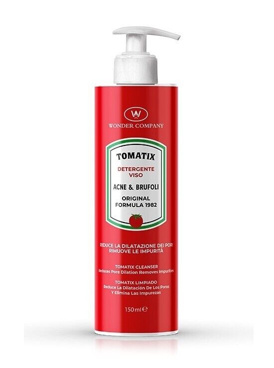 LR Wonder Company Tomatix Detergente Viso Specifico per Acne & Brufoli 150ml