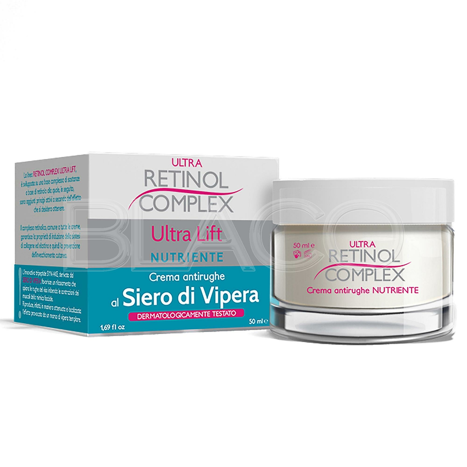 Ultra Retinol Complex Crema Viso Siero di Vipera - 50ml