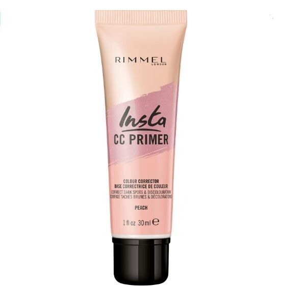 Rimmel London Insta CC Primer Base Correttore Peach 30ml Colour Corrector 4323