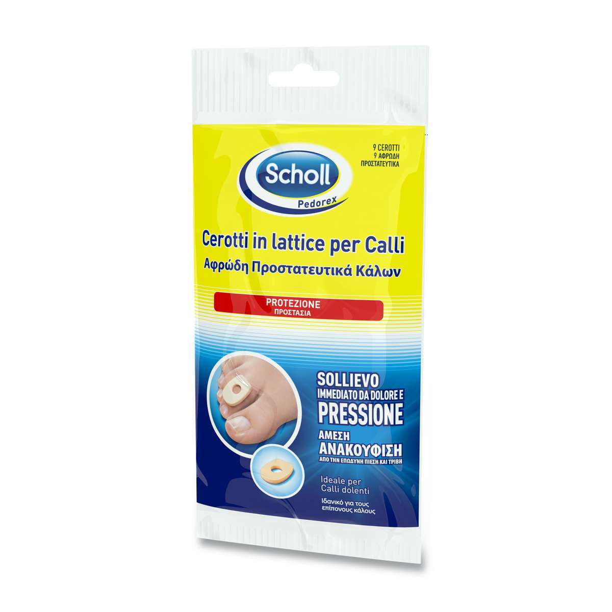 SCHOLL CEROTTI PROTETTIVI PER CALLI IN LATTICE