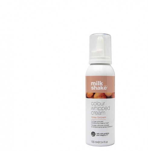 MILK SHAKE - COLOUR WHIPPED CREAM -  Rose Brown (100ml) Mousse cremosa colorata