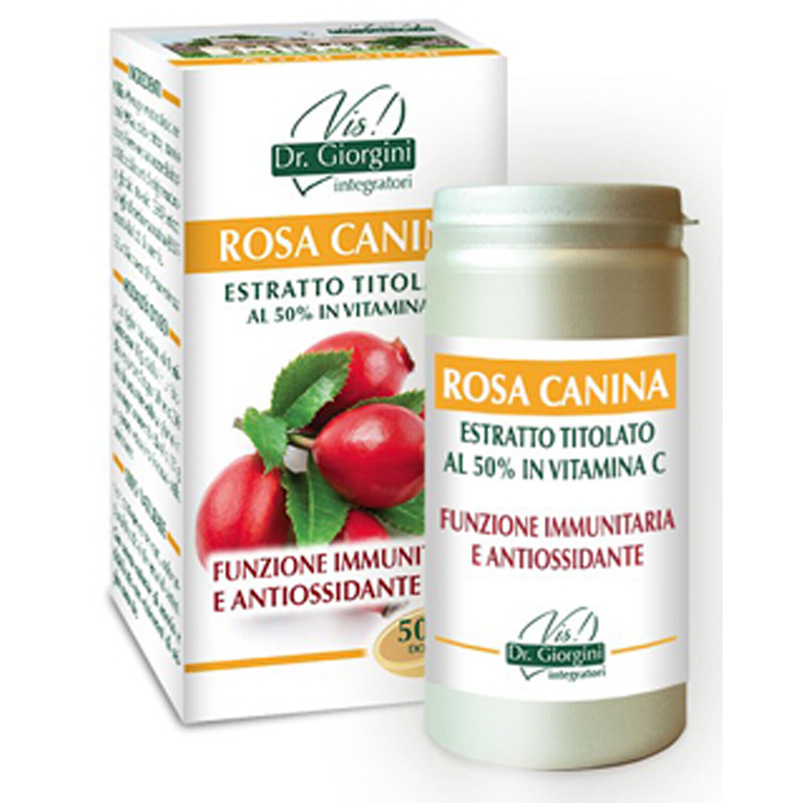 Rosa Canina estratto titolato 100 gr Dr. Giorgini Ricostituente Vitamina C