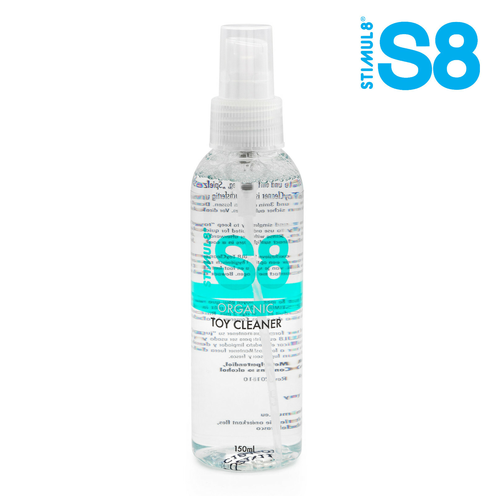 Stimul8 S8 Organic Cleaner Clean Alcohol Free Toy Cleanning Spray Giocattoli
