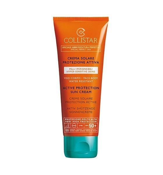 COLLISTAR CREMA SOLARE PROTEZIONE ATTIVA VISO-CORPO PELLI IPERSENSIBILI SPF 50+