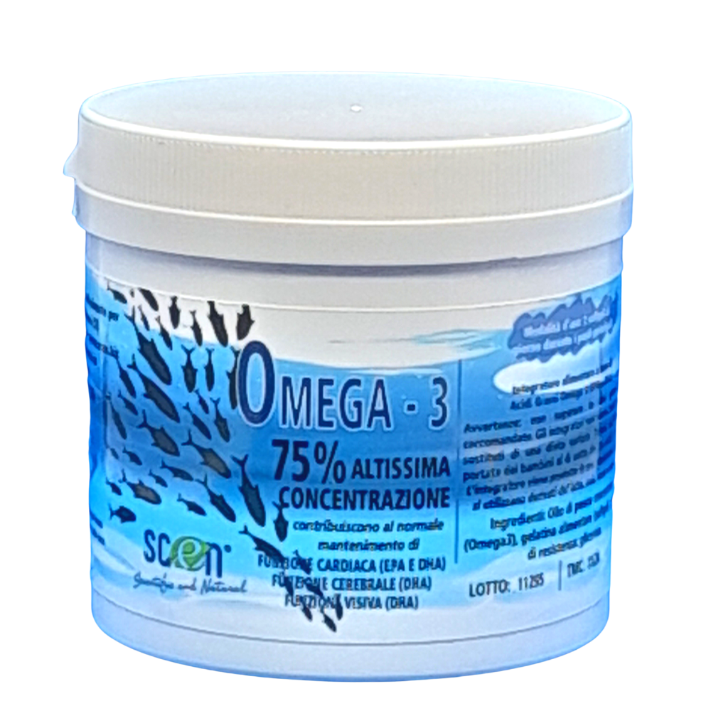 Scen Omega 3 - 2000mg. omega3, 400 mg. EPA + 1000 mg. DHA, 60 perle