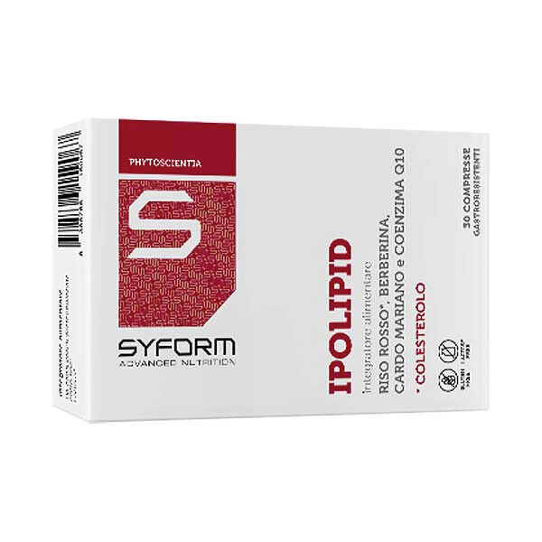 Ipolipid - Syform. Integratore per contrastare l’eccesso di colesterolo. 30 cpr