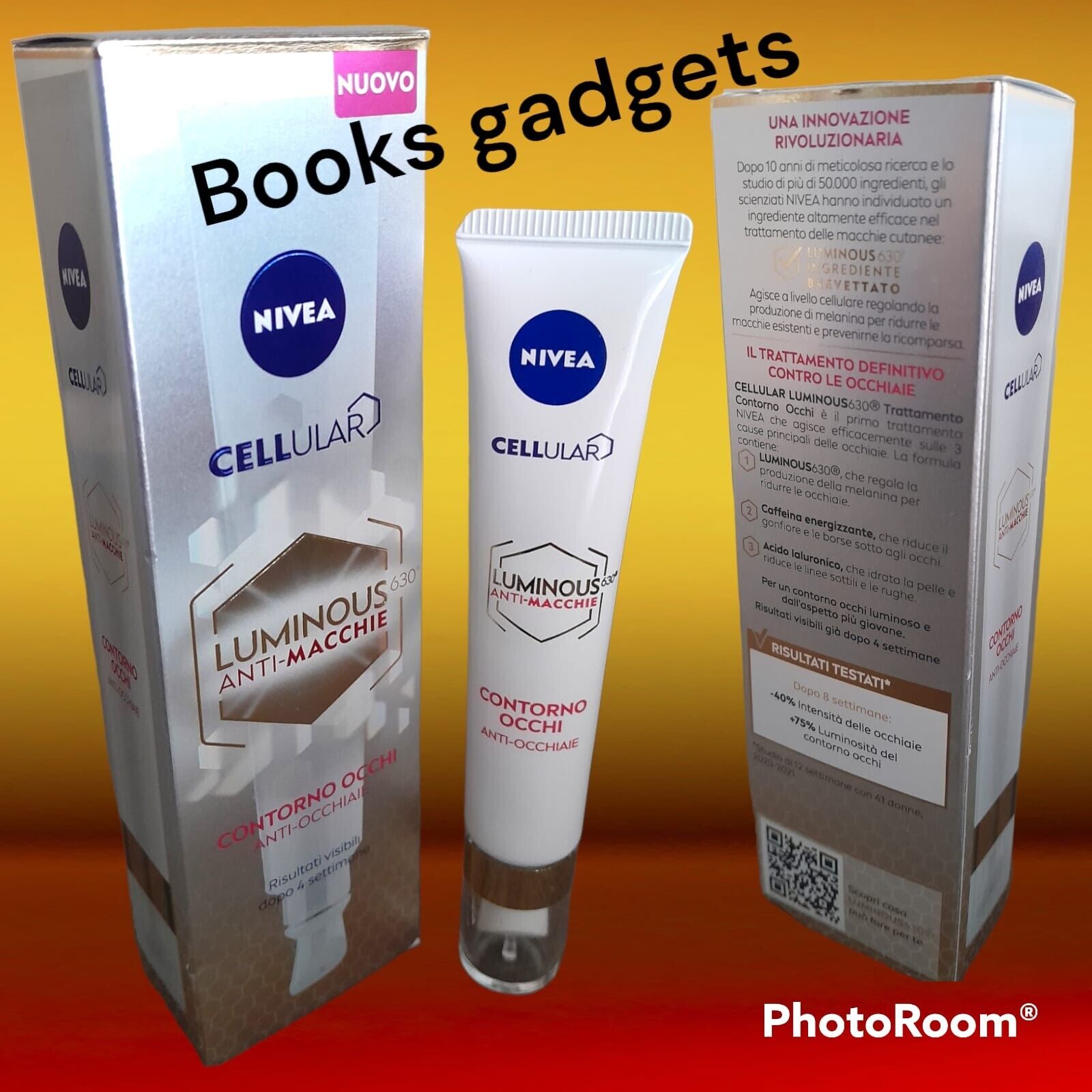 5 Nivea Cellular Luminous 630 Anti-Macchie Occhiaie Contorno Occhi A. Ialuronico