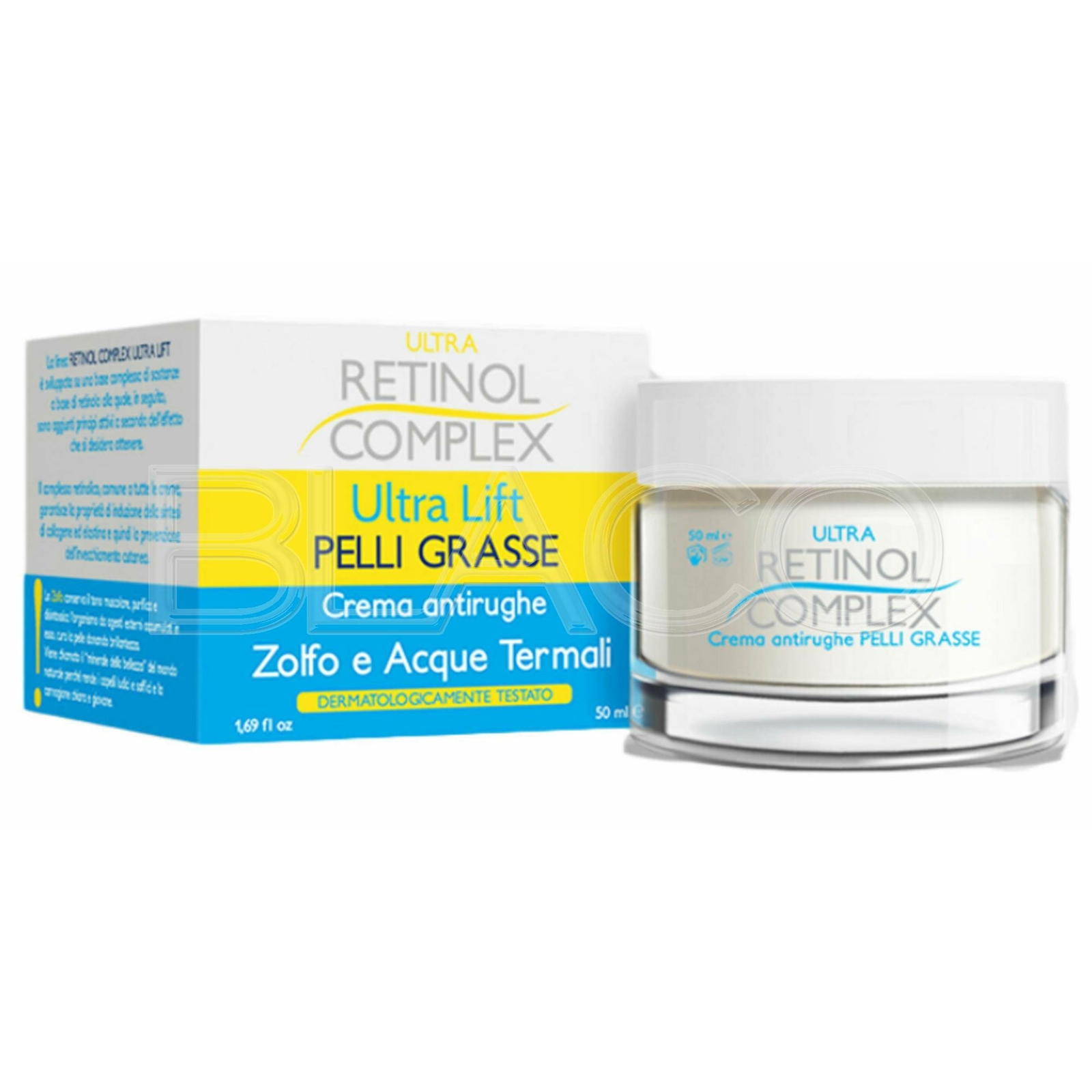 ULTRA RETINOL COMPLEX ULTRA LIFT CREMA ANTIRUGHE PELLI GRASSE DA 50ML