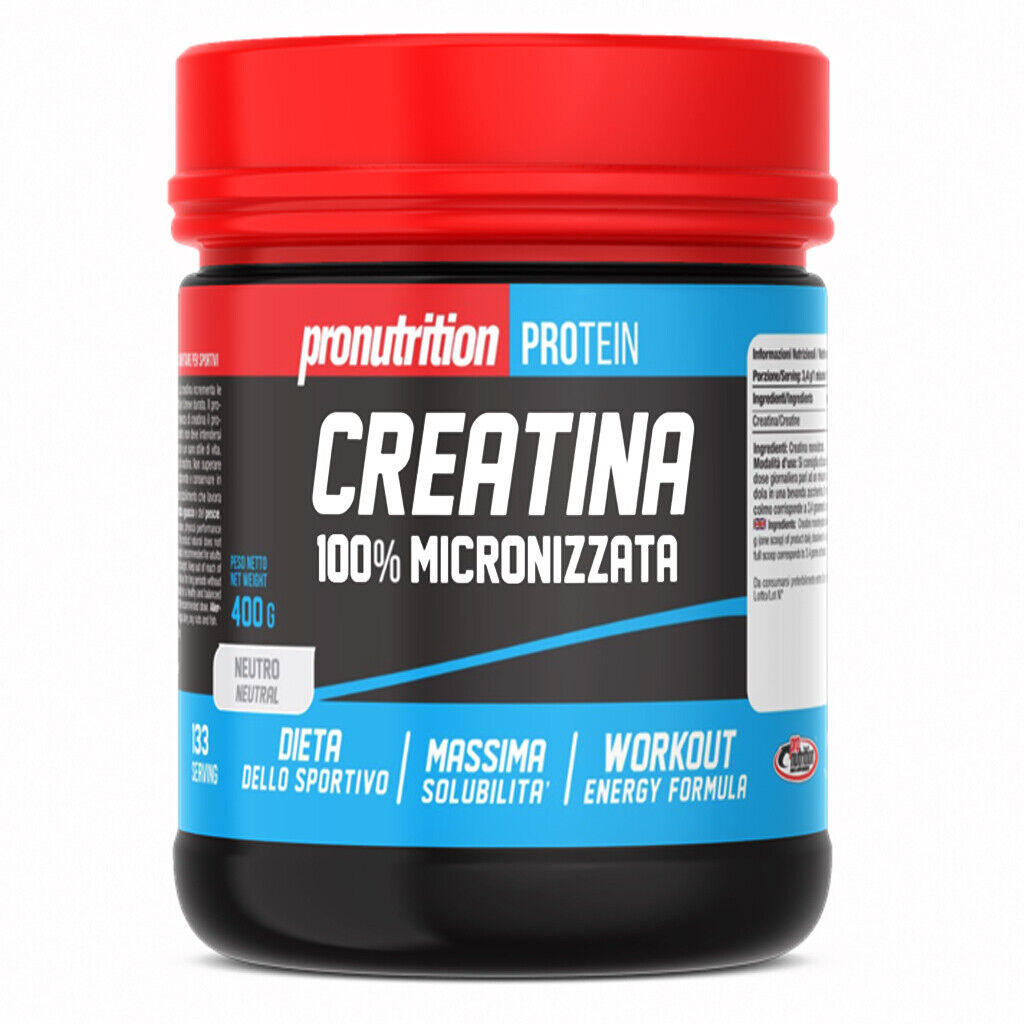 PRO NUTRITION CREATINA 100% MICRONIZZATA 400 GR Neutro