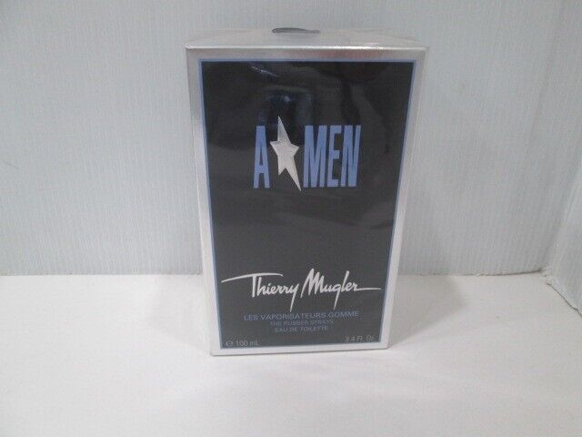 A*MEN de THIERRY MUGLER Profumo Uomo Eau De Toilette 100ml spray Rubber -Gomme