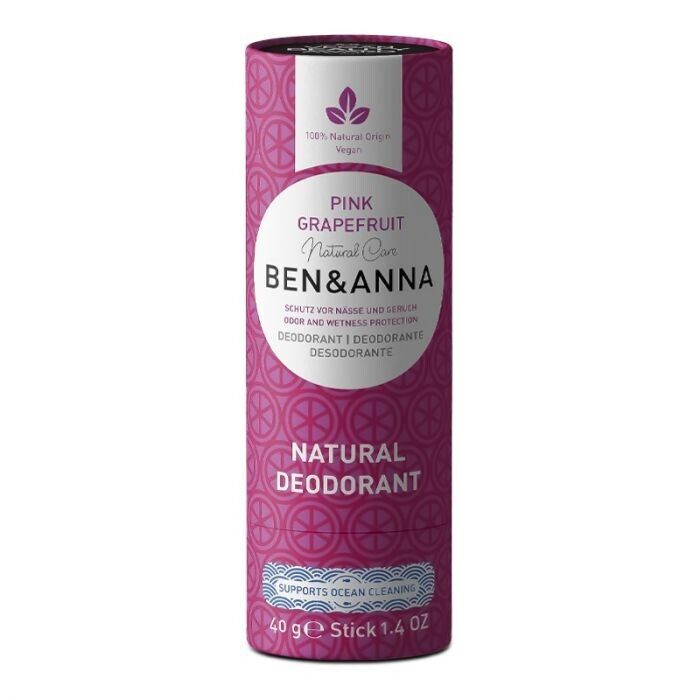 Ben&Anna DEODORANTE STICK PINK GRAPEFRUIT Vegano 40 gr