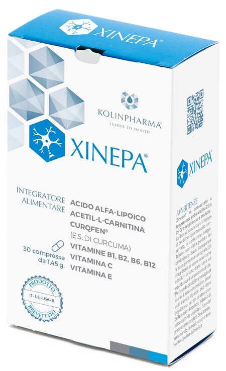 XINEPA COMPRESSE - INTEGRATORE A BASE DI ACIDO ALFA-LIPOCO, CURCUMA E FIENO GREC