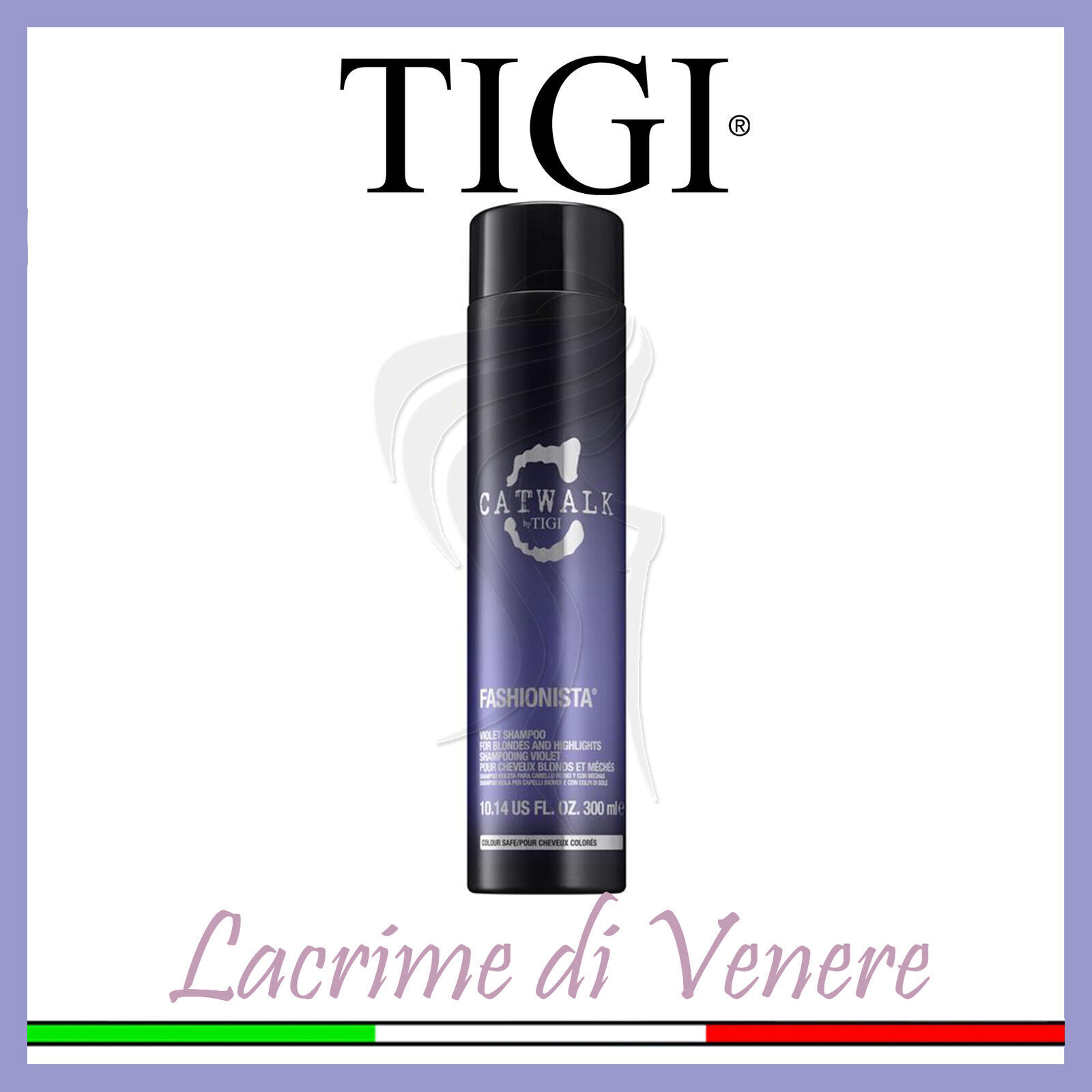 TIGI CATWALK FASHIONISTA SHAMPOO ANTIGIALLO 300ml