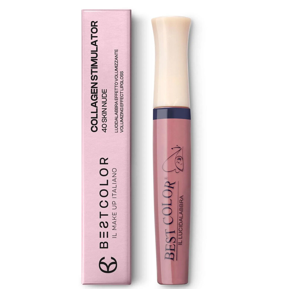 Best Color Collagen Stimulator Lucidalabbra Effetto Volumizzante 40 Skin Nude