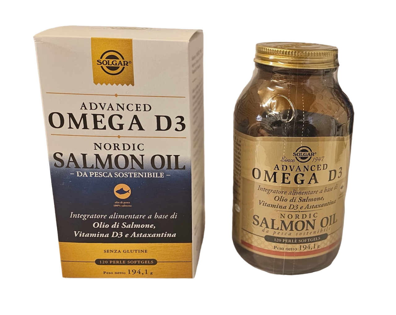 ADVANCED OMEGA D3 - INTEGRATORE ALIMENTARE SOLGAR A BASE DI ACIDI GRASSI INSATU