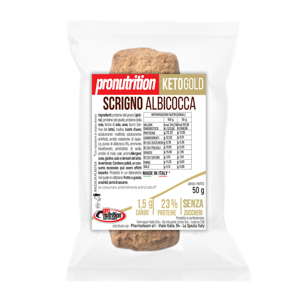 PRO NUTRITION SCRIGNO ALBICOCCA 50 GR
