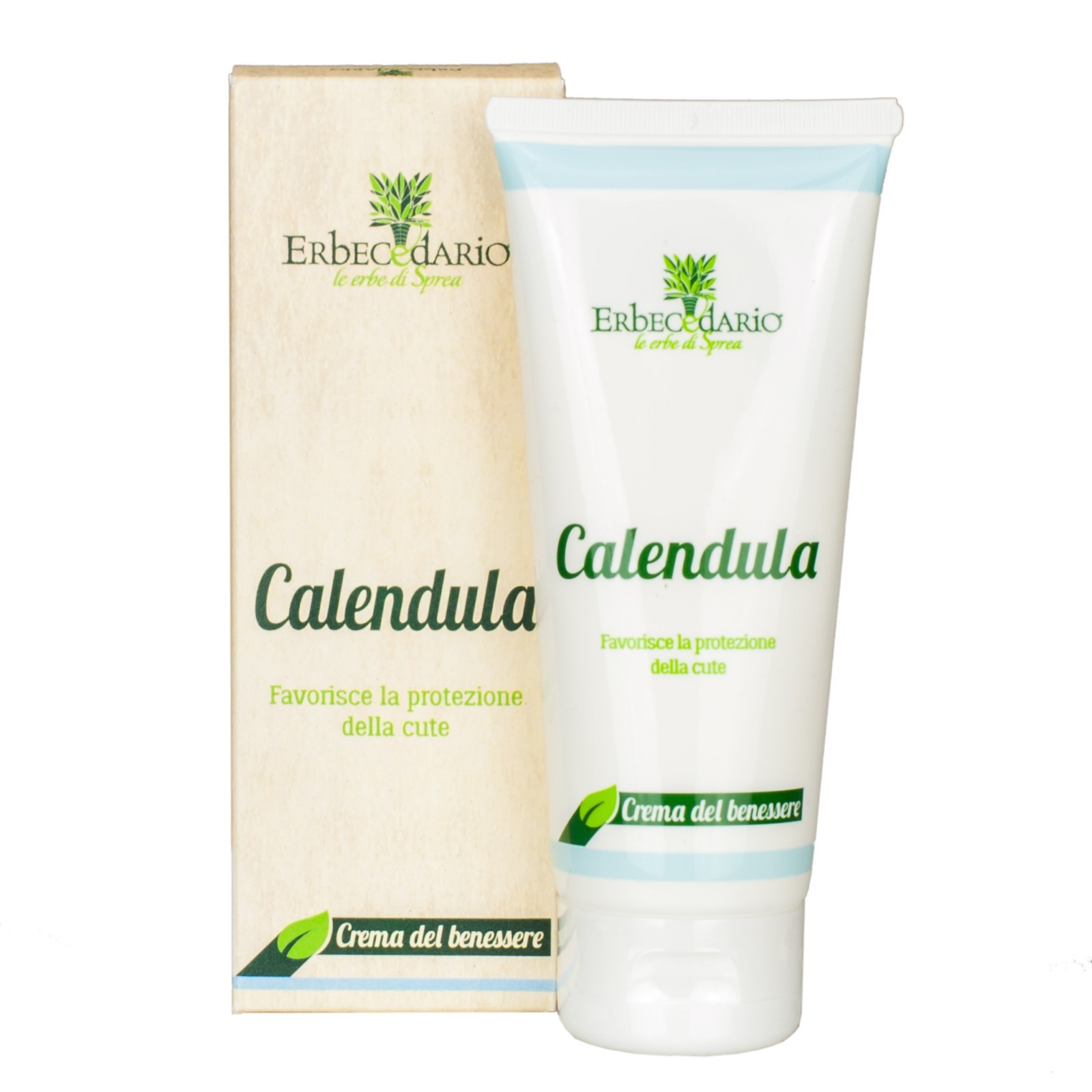 Crema Naturale Calendula Erbecedario per pelle secca, screpolata e arrossata
