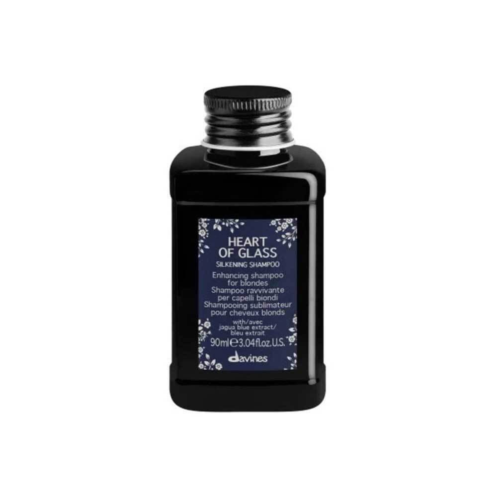 Davines Heart of Glass Silkening Shampoo TRAVEL SIZE 90ml shampoo anti-giallo