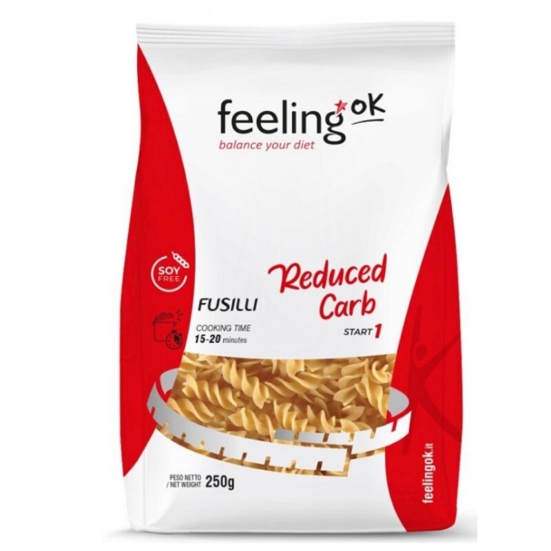 FEELING OK FUSILLI START 1 - 250 gr PASTA PROTEICA